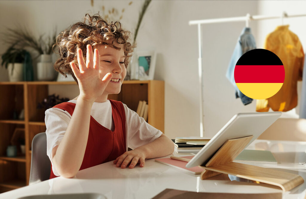 A1 online çocuk Almanca kursu
